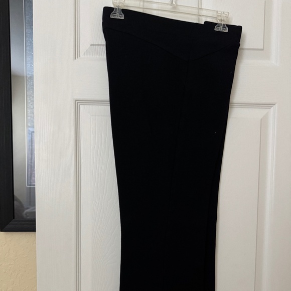 Style and Company. Black knit pull on black slacks, Size XL - Picture 2 of 3